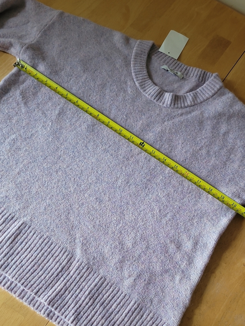 Madewell Wool Blend Balloon-Sleeve Pullover Sweater - Picture 5 of 13